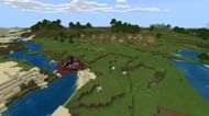 This seed's village can provide players with 18 diamonds right at spawn (Image via Mojang)